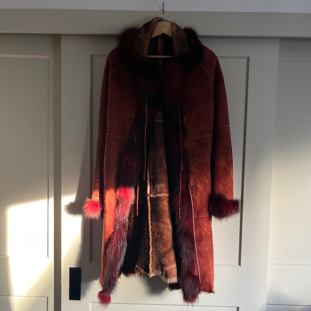 Shearling coat - Picture 6 of 6